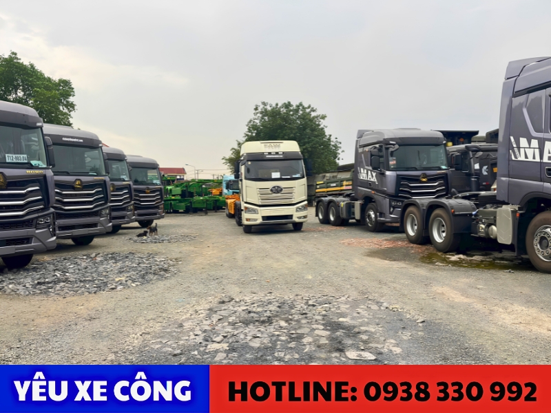 Mua bán xe đầu kéo - rơ mooc giá tốt tại Bình Dương