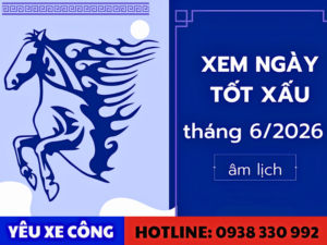 Các ngày đẹp để mua xe trong tháng 6/2026