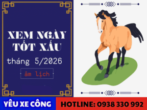 Gợi ý các ngày đẹp để mua xe trong tháng 5/2026