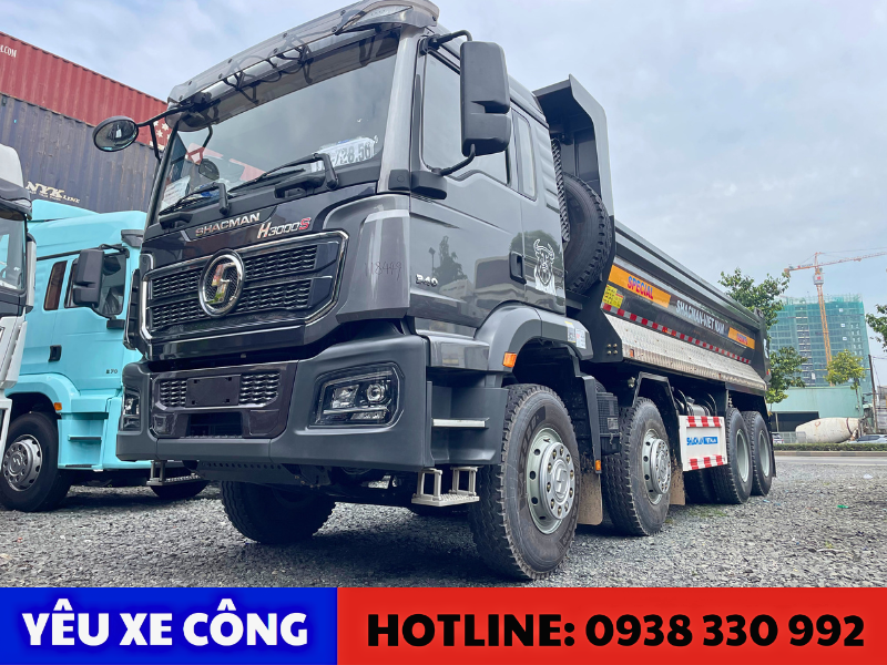 Xe tải ben SHACMAN - Chiến binh công trình