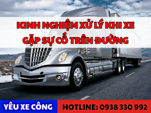 Kinh nghiệm xử lý khi xe gặp sự cố trên đường