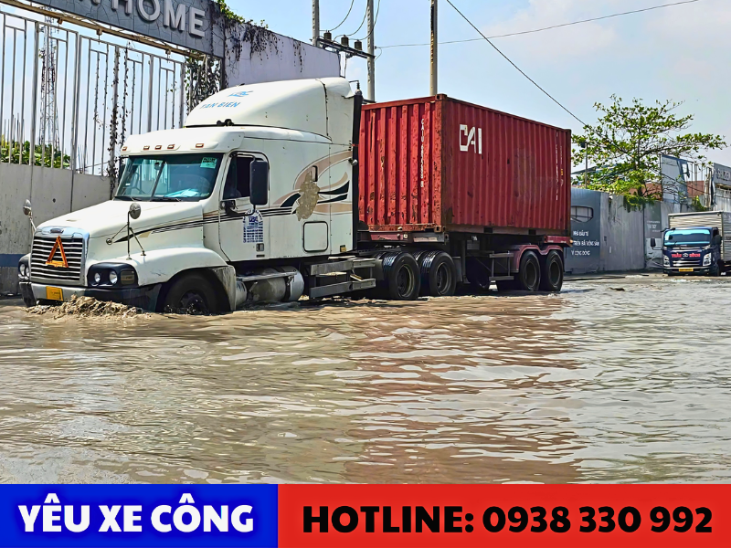 Gặp đường ngập nước