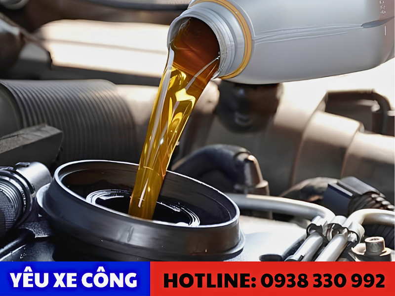 Không kiểm tra dầu và dung dịch định kỳ