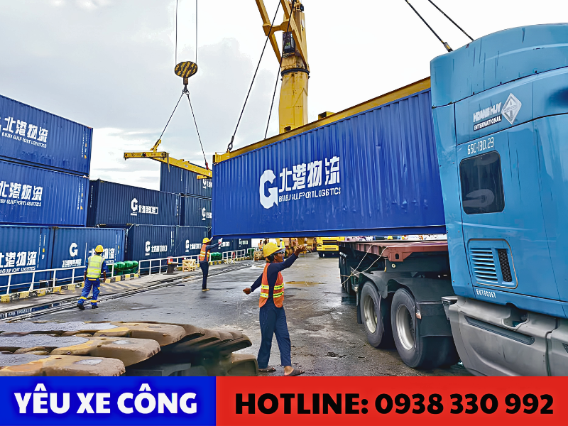 Tuyến container quốc tế Nam Ninh - Cần Thơ